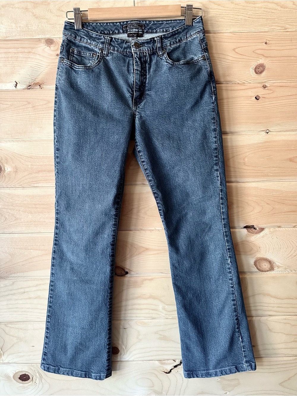Vintage Tommy Bahama Indigo Palms Medium Indigo Wash Bootcut Jeans 6P 27” Inseam